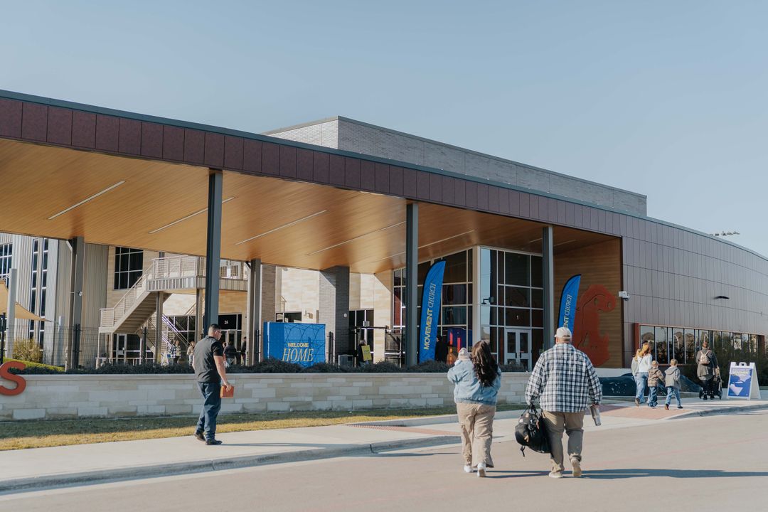Movement Church building entrance